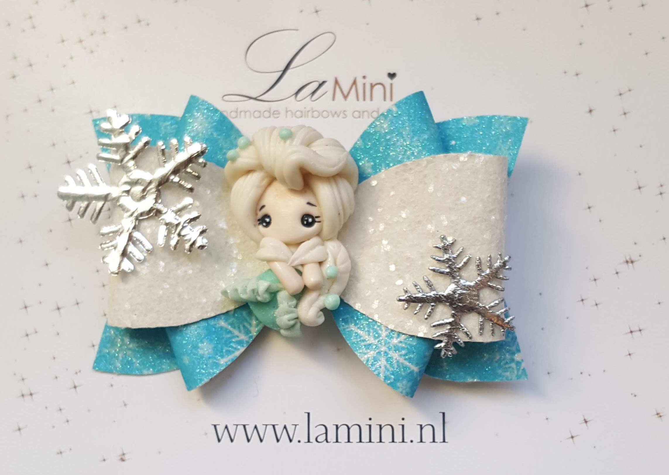 Makkelijk te gebeuren Staren banner Luxe haarstrik winter - Lamini